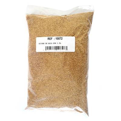 Sciure de Bois pour Fumoir - Bois Naturel de Hêtre - Sachet de 1,5L