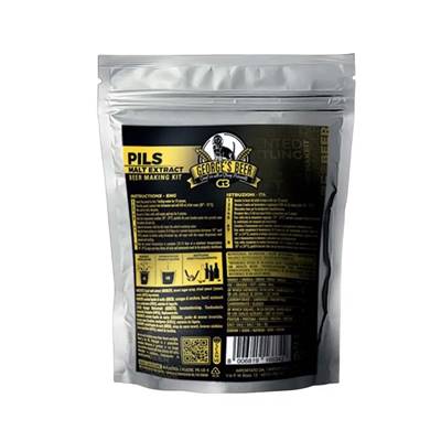 Recharge Malt et Levure Type PILS pour Kit de Brassage - Bière Blonde 5 Litres – Rapide et Facile