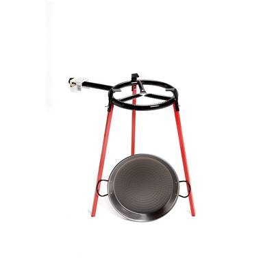 Set à Paella - Ø 38 cm - Réchaud sur Trépied et son Plat à Paella