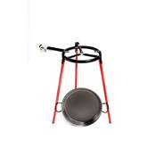 Set  Paella -  38 cm - Rchaud sur Trpied et son Plat  Paella