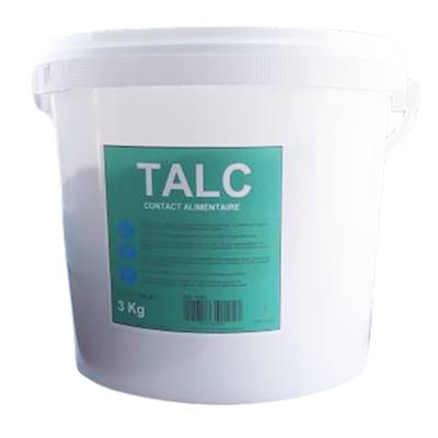 Talc Alimentaire en Poudre – 3 kg