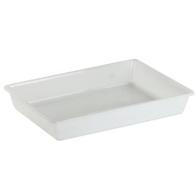 Bac Alimentaire 12 Litres – Blanc - Rectangulaire